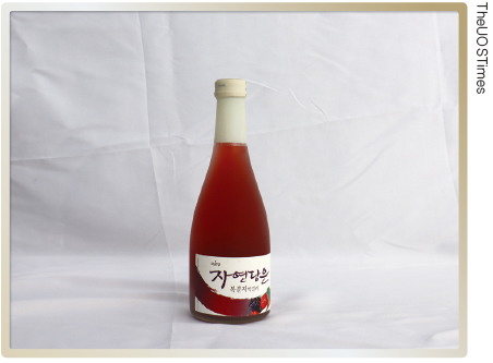 Bokbunja Makgeolli (Raspberry raw rice wine)