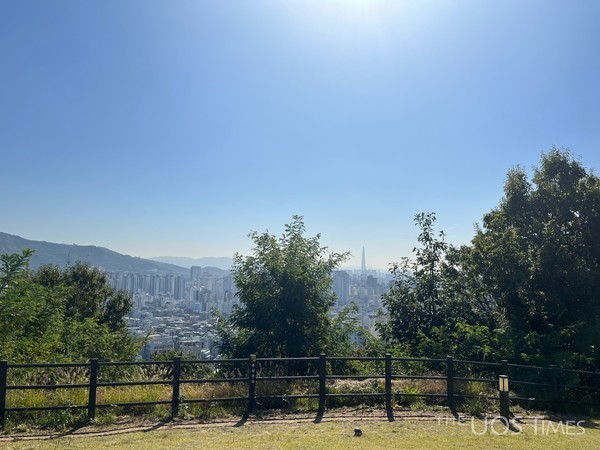View from the top of Baebongsan Mountain / Credit: Yim Soo-min